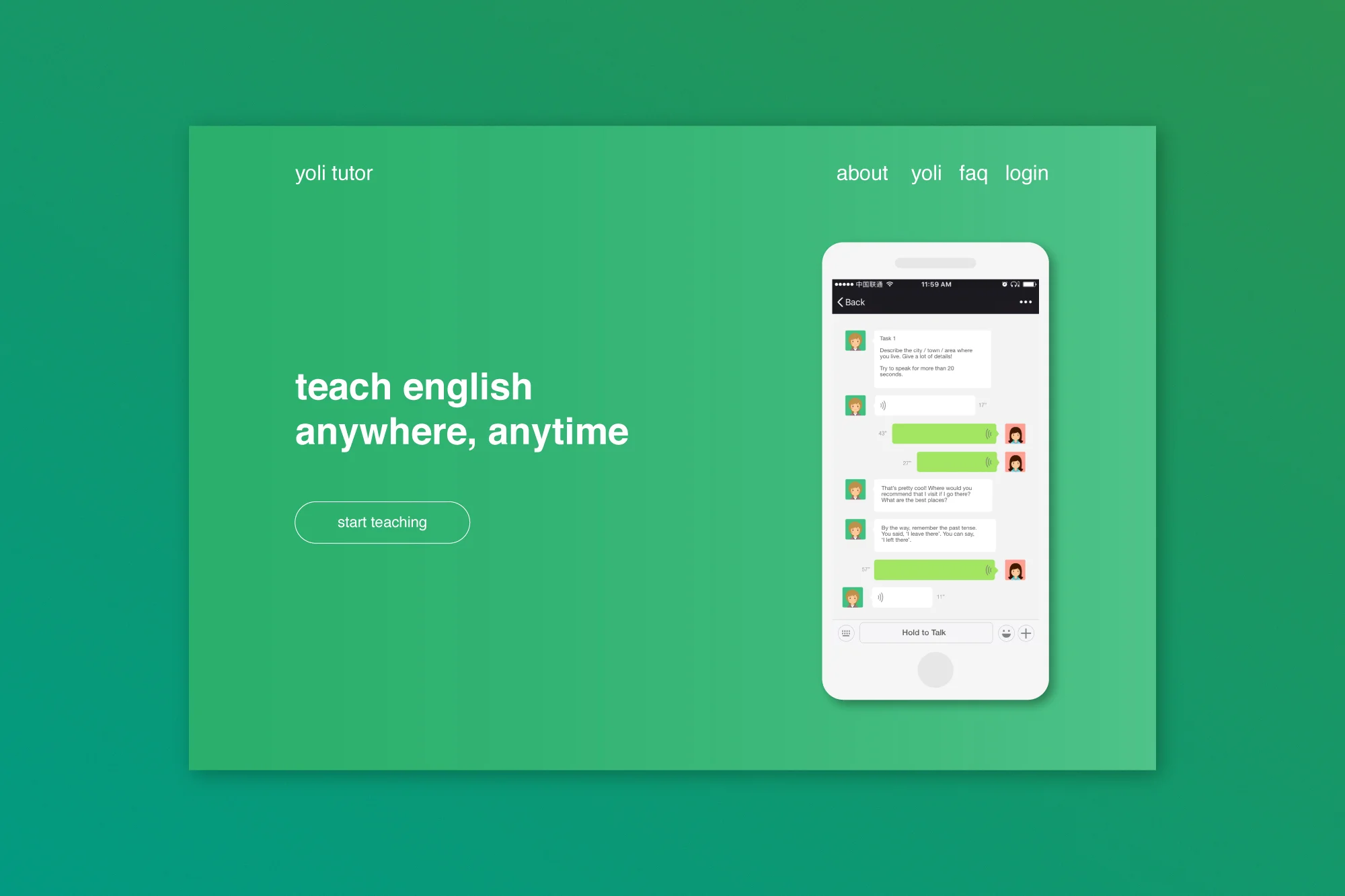 yoli tutor - UI/UX Design