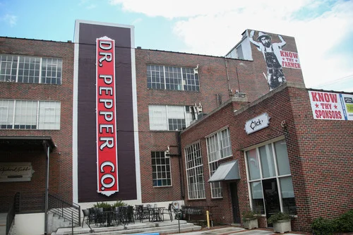 Former Dr. Pepper bottling building in Pepper Place District, Birmingham, Alabama