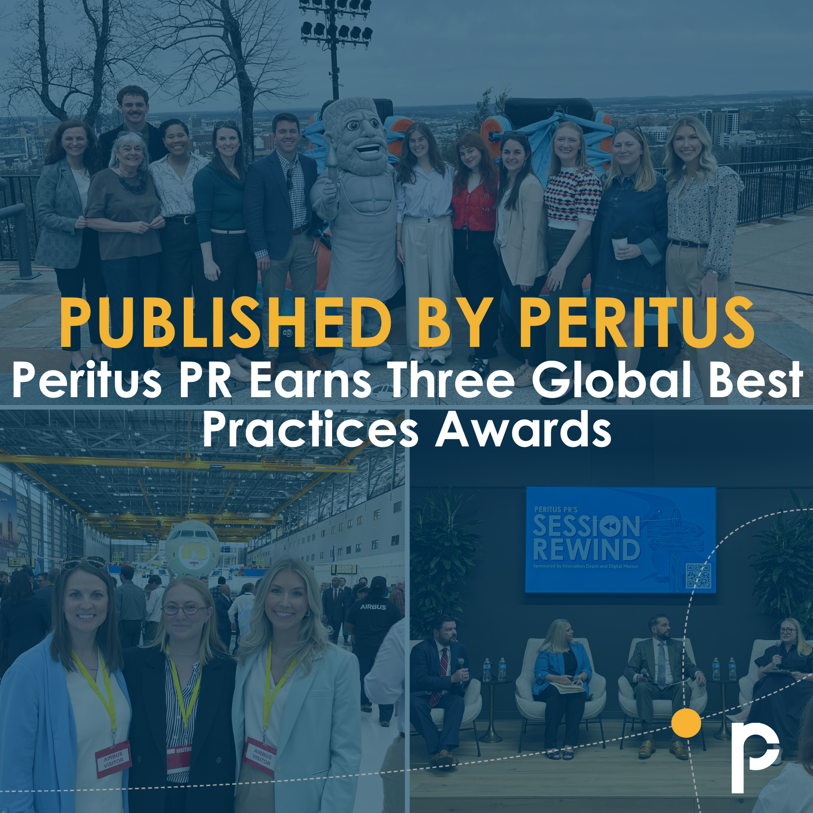 Peritus PR Earns Three PRGN Global Best Practice Awards
