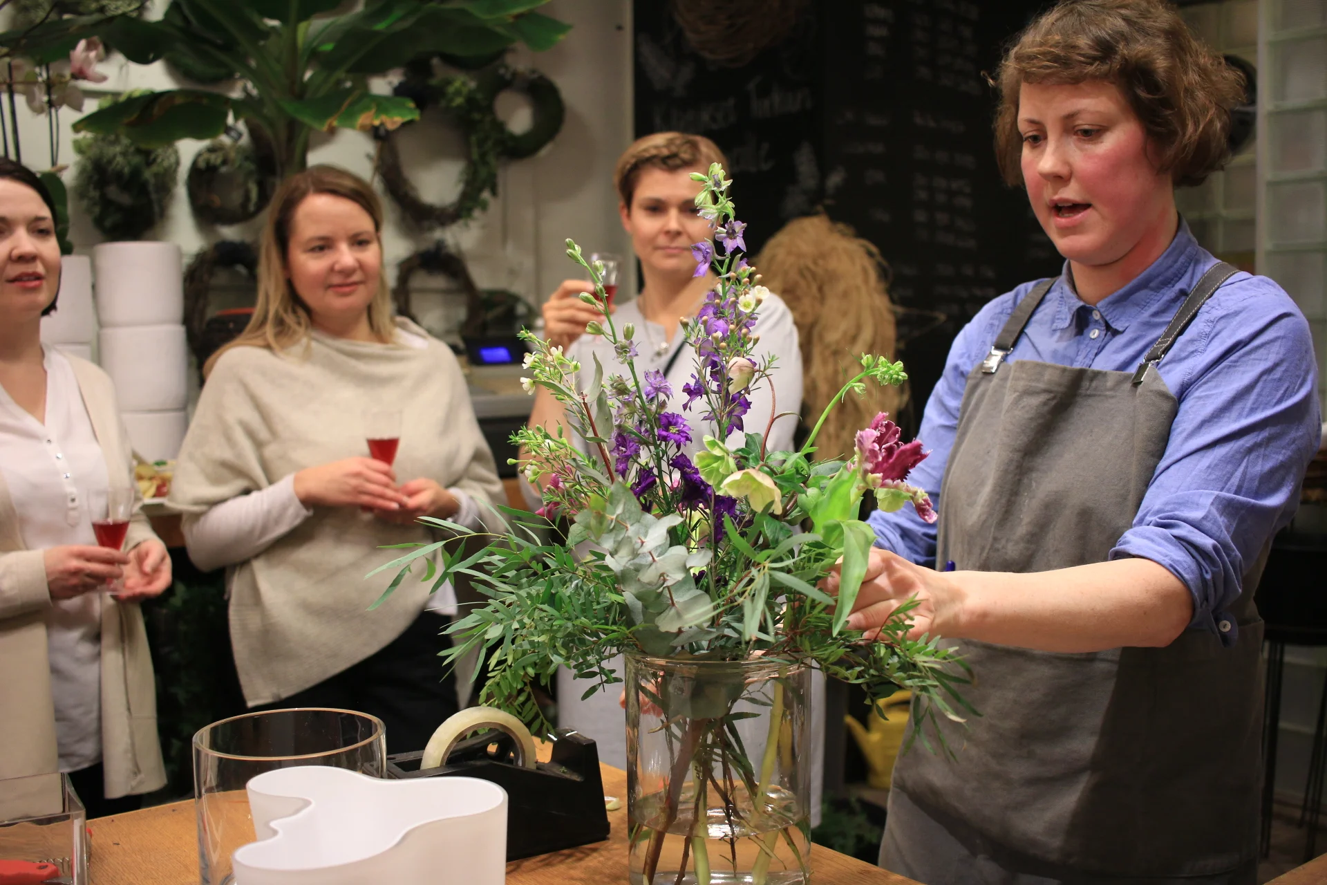 Workshopissa ripaus kevättä