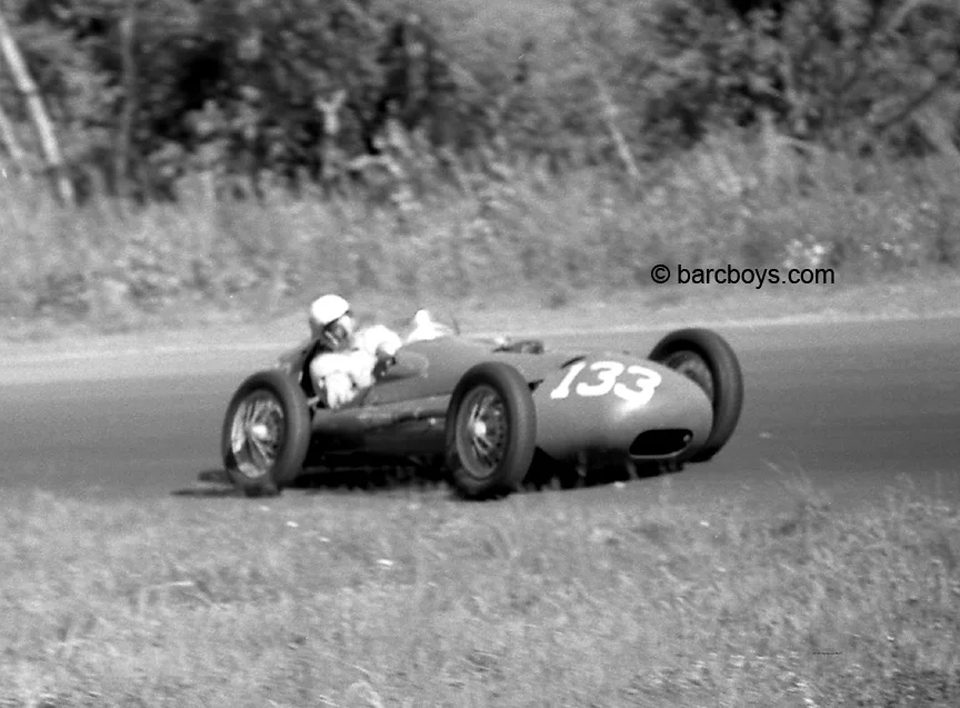 A front engined Emeryson FIII driven by Bob Dahnken