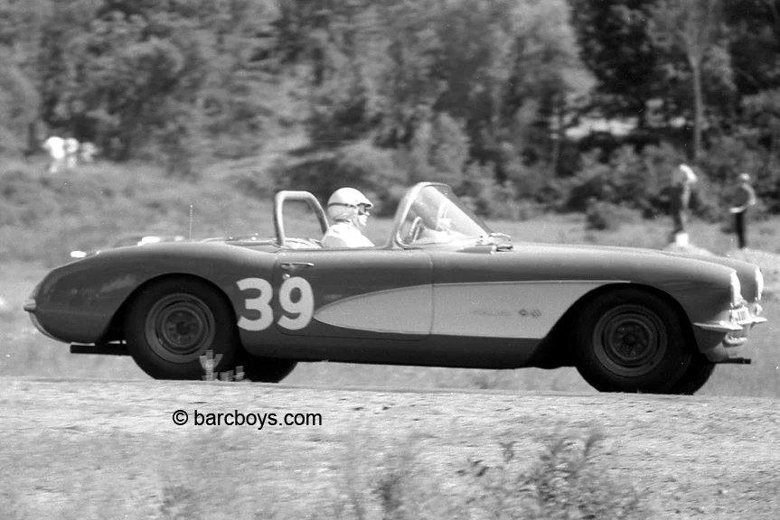 Dick Jalbert raced his #39 Corvette for many seasons. This 4th of July he would finish 3rd.