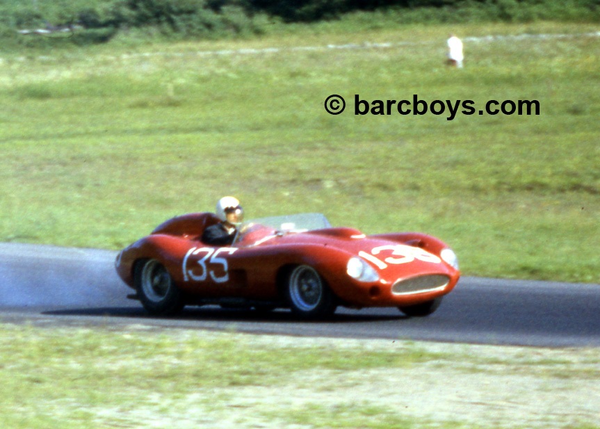 Ed Gelder and his wife drove this 3.8 Ferrari for years. His biggest victory was the 1958 Glen Classic