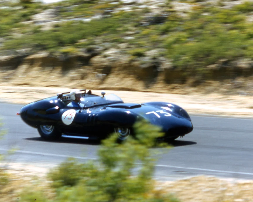 Gerry Georgi's sinister black Costin-Lister Chev was 6th overall