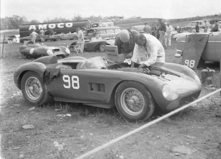 Bucher was scheduled to drive John Edgar's 3.0S but the car never ran well and it never started. Jake had plenty to do that day with the Allard and the MG.