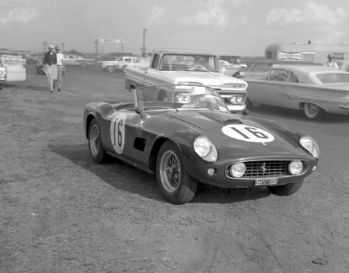 The Italian duo of Georgio Scarlatti & Carlo Abate were 8th in this Scuderia Serenissima California