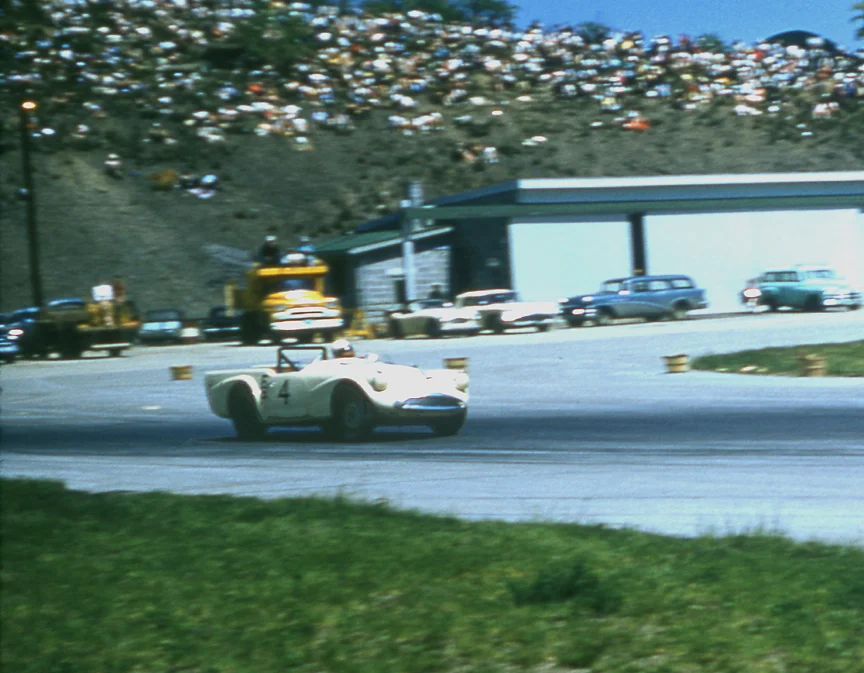 Duncan Black scorched the EP field in the Daimler. These cars were totally misclassified in 1960. The Daimler eventually ended up in CP.