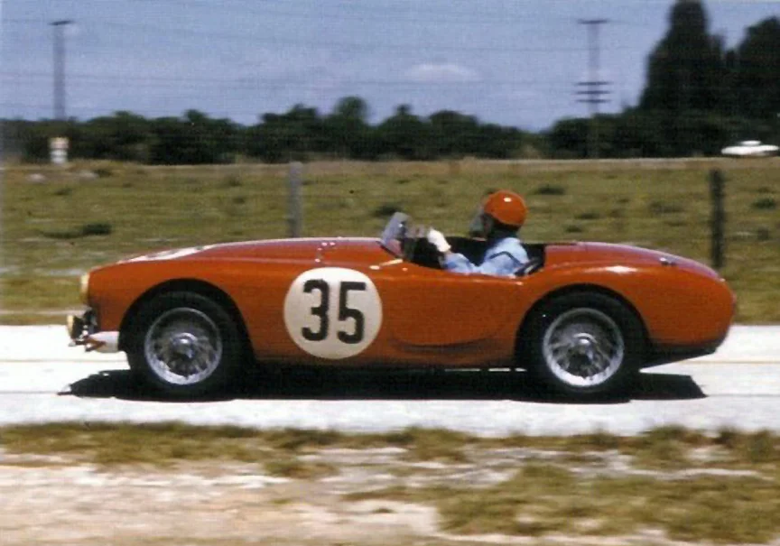 Hap Dressel, Don Cullen and Bill Woodbury's AC Bristol completed 154 laps for 22nd overall.