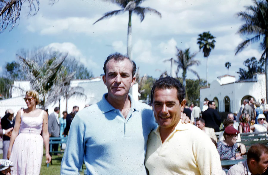 Yank ex-pat Harry Schell & Jean Behra were 3rd in the all new Porsche RSK.