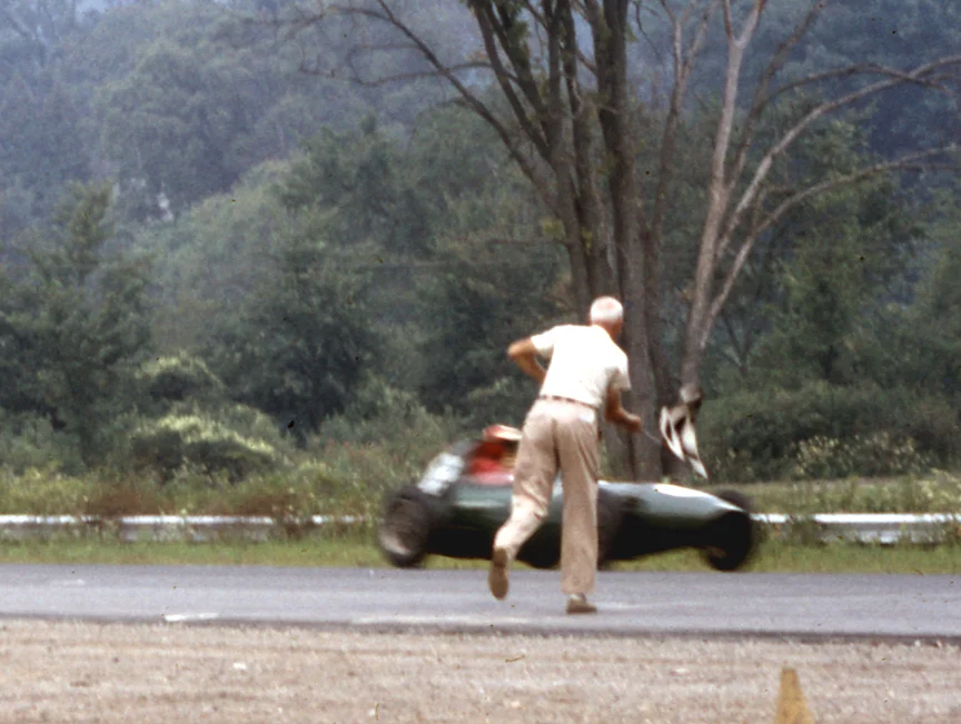 Charlie Kolb’s Elva wins another F Jr race in 1960. Easier to name the ones he didn't win.