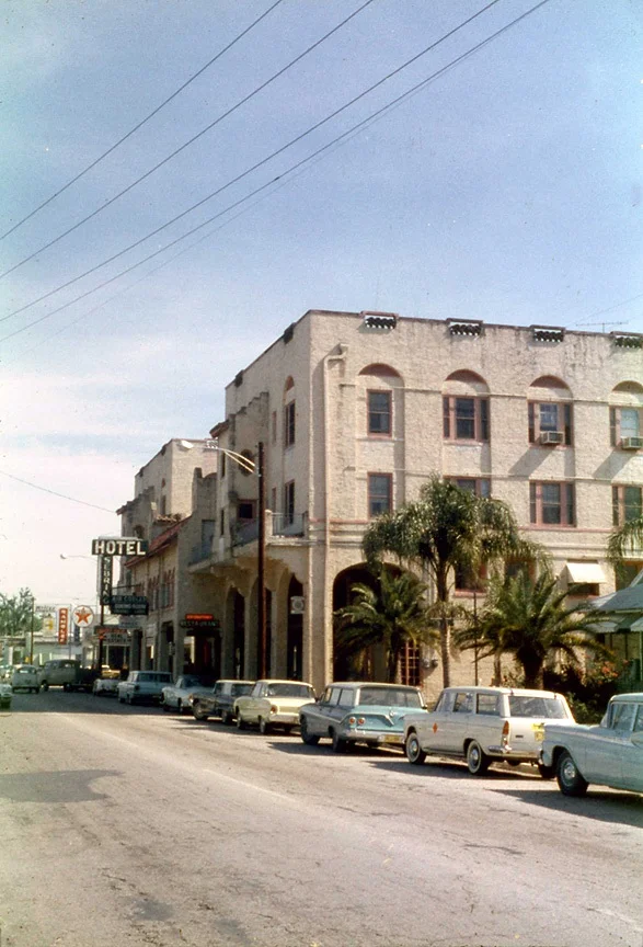 Approaching the famous Sebring circle. Most of it is still there and it is a reminder of the past one has to go and see.