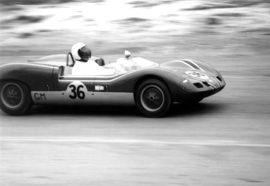 Warren Shamlian’s Elva was 5th in GM.