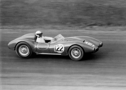 Bill Sadler in his Canadian Sadler Special MkII. Sadler won the Glen Classic in June but did not finish at the Grand Prix.