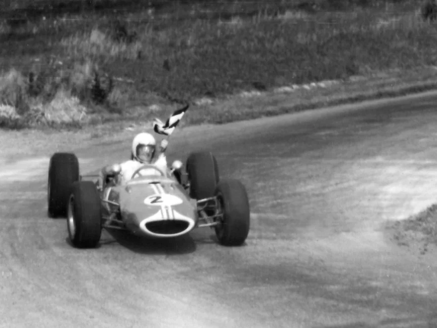 Harry Reynolds won both formula races in his Lotus 20. Harry tells the story that it was one of the few times that car did not embarrass itself.