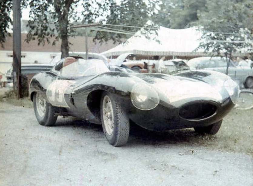 Walter Huggler’s D Type appeared but never started.