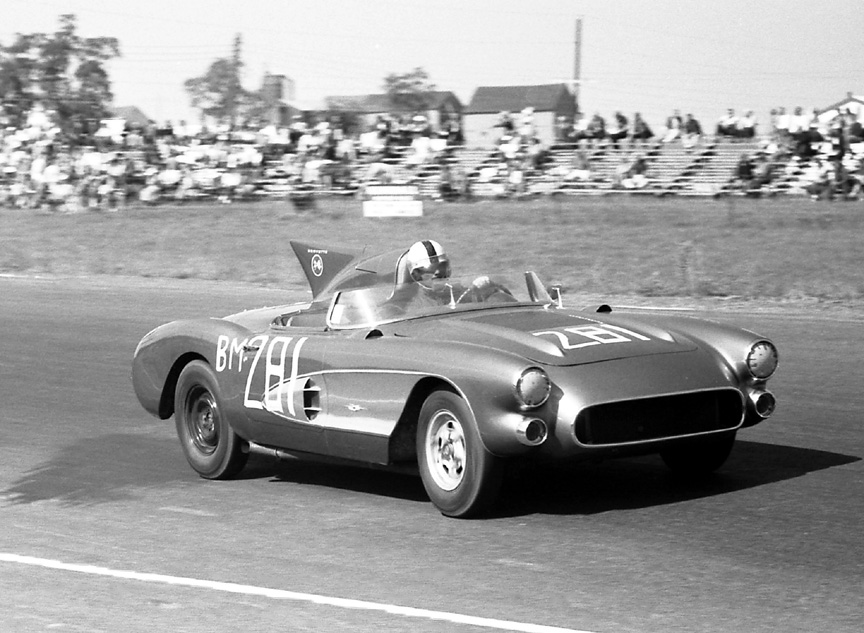 Old Bud Gates tried to call this a Devin Chev but we knew it was a Corvette SR-2. Radical looking the car was a dnf.