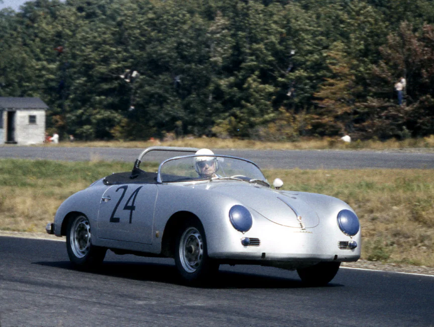 Al Chamberlin's Porsche had a good day to finish 7th in FP.