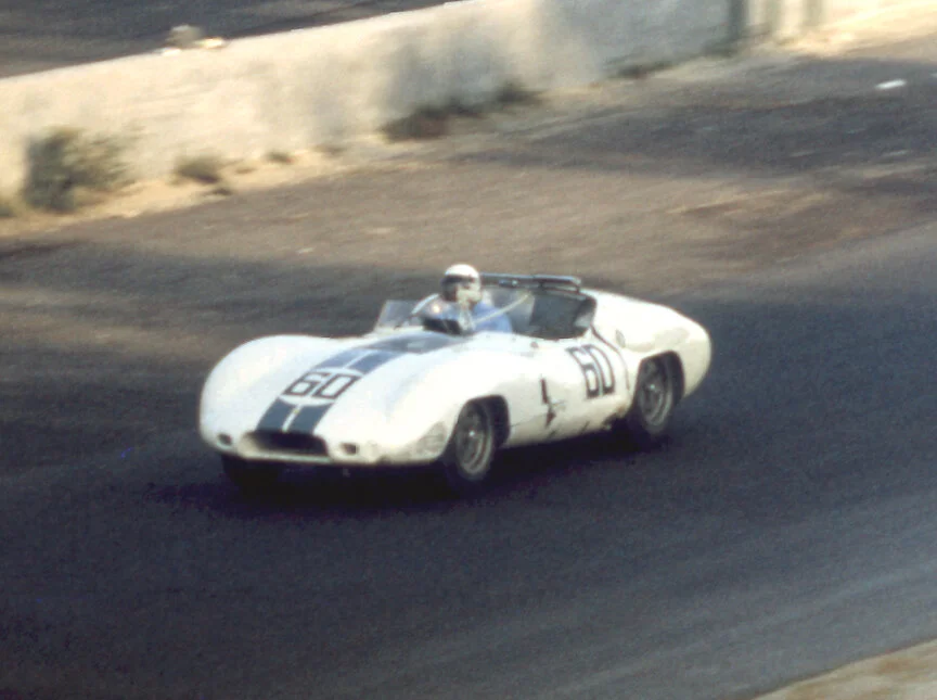 Walt Hansgen in the Lister and Constantine in the Aston Martin battled all year swapping wins. The championship went all the way to the final race at Daytona. Thompson was the perfect example; Hansgen wins on Sunday and Constantine on Monday.