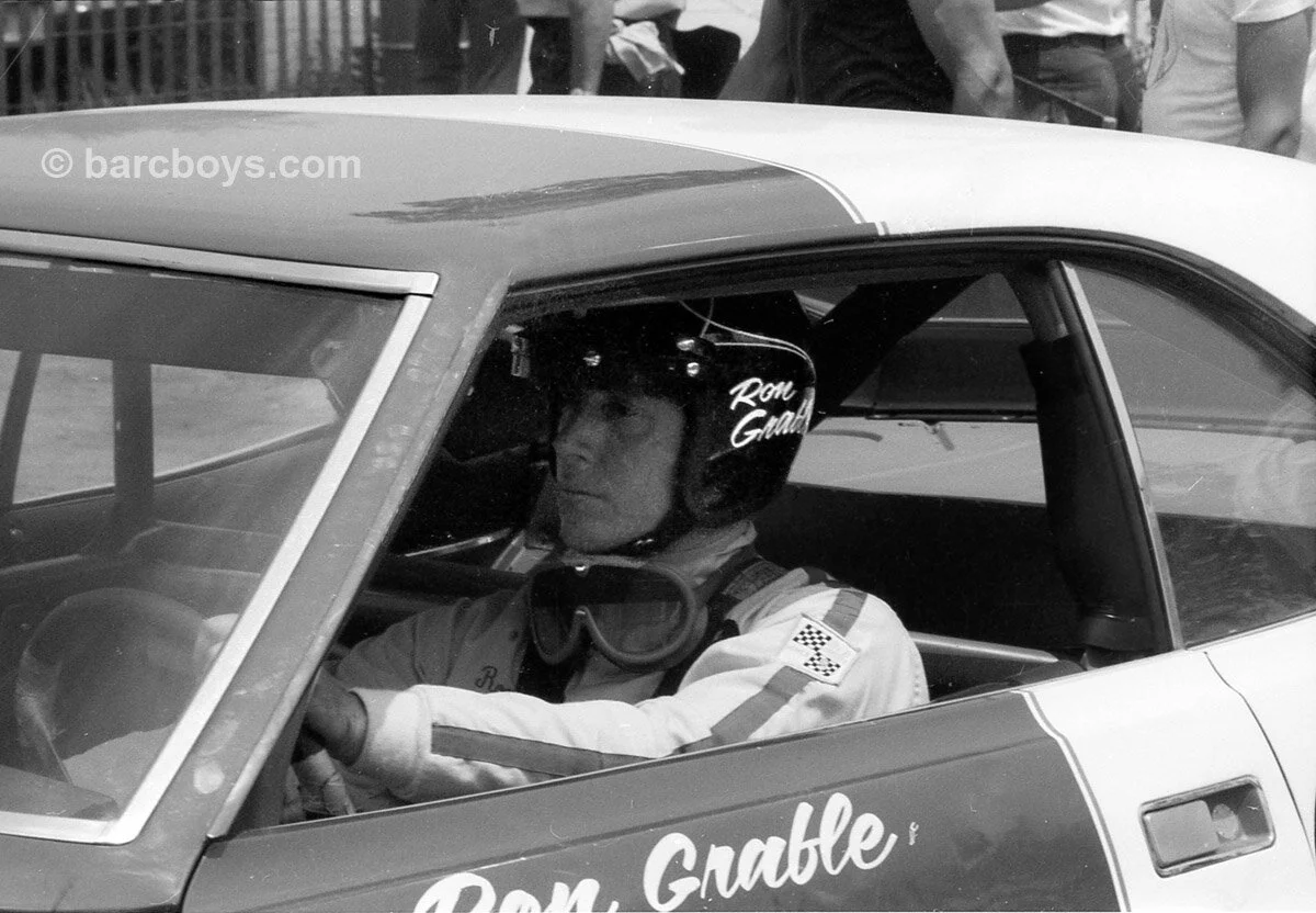  Ron Grable in the factory Javelin.  Grable made his reputation in his Porsche.  At Lime Rock he was running 3rd behind Posey and Savage before stopping with heat exhaustion. 
