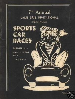  1963 PROGRAM.  Why change a good thing?  A black cover 