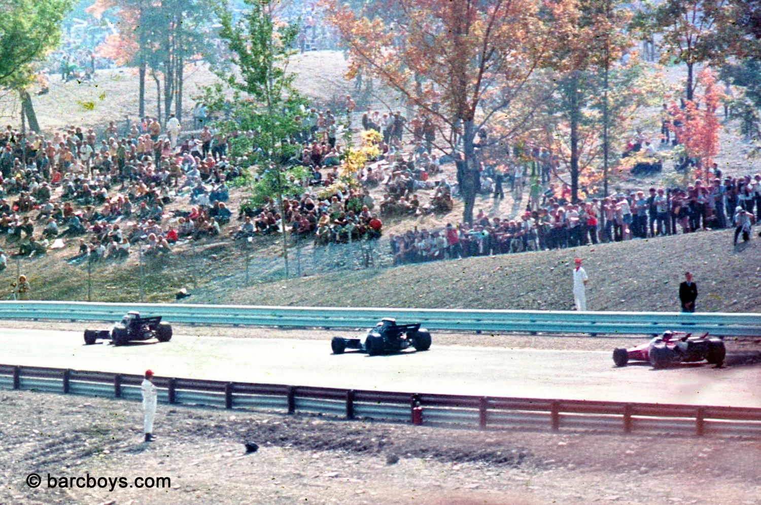  The Glen was spectacular on the F1 weekend.  The colors of the forest were superb and the crowds were huge. 