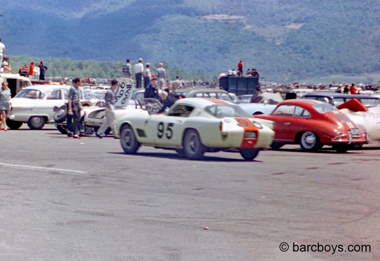  In the What’s It Worth Today category is Geroge Reed’s Ferrari tour de France.  Reed raced it a lot.  Today they bring between $4 and $6 million.  Reed finished 12th, 3rd in DM and beat a lot of cars. 