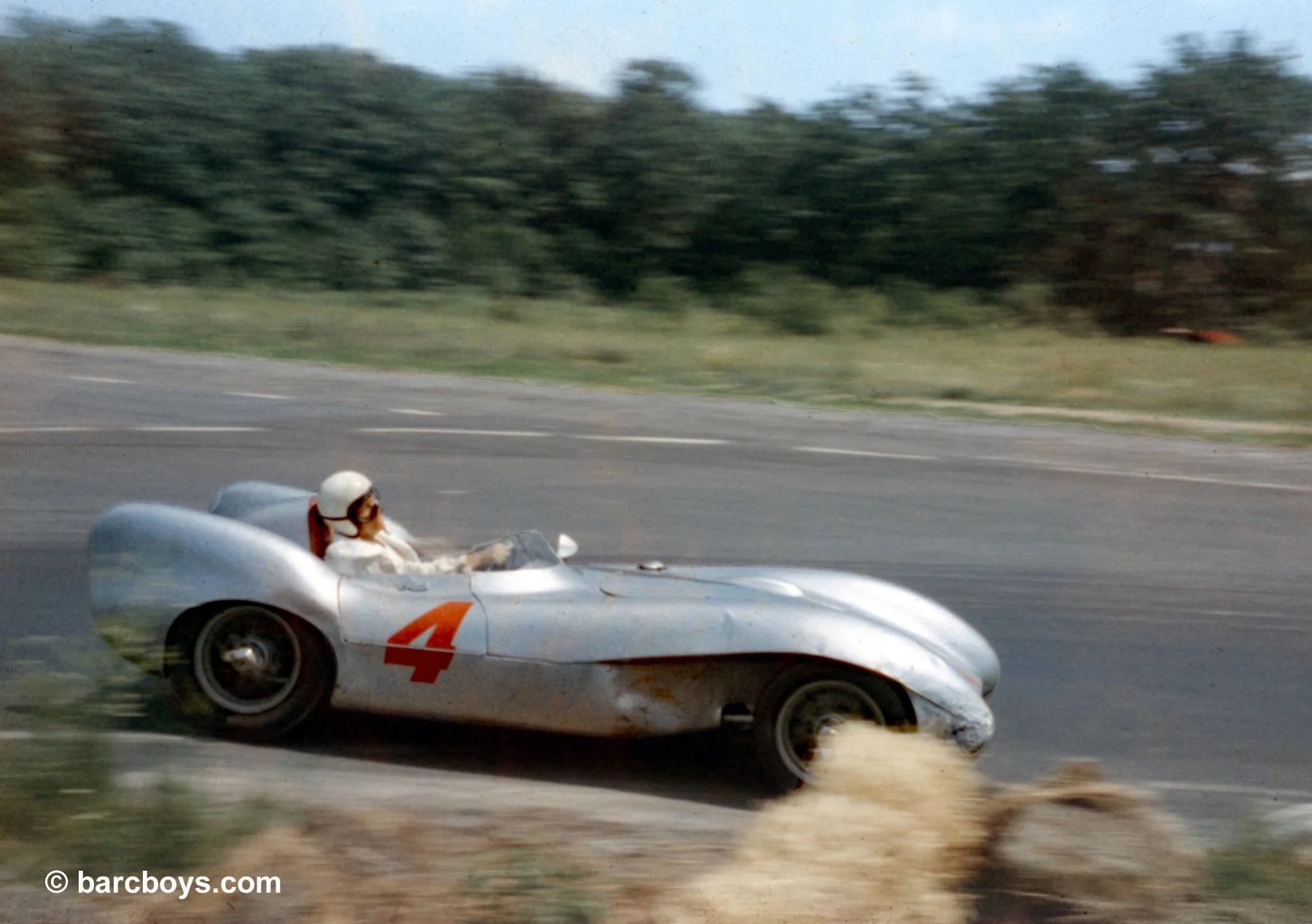  Rochesters Dave Adams in his Lotus IX still with the climaz motor.  Dave would install an Alfa motor and renamed the car a LoFa.  He always drove well and did well.  Later earning wins in a TR-3. 