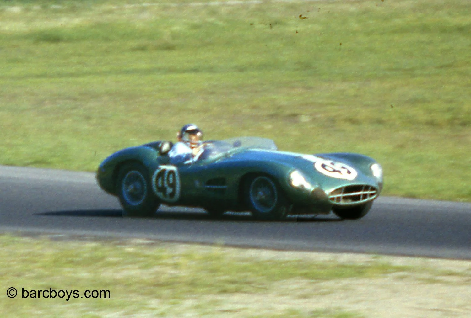  George Constantine in the Elisha Walker DBR2 won, but had his hands full with Walt Hansgen’s Cunningham Lister.  The car had suffered a blown motor in April at Daytona and missed the first 3 races of the season.  But George would make up for it. 