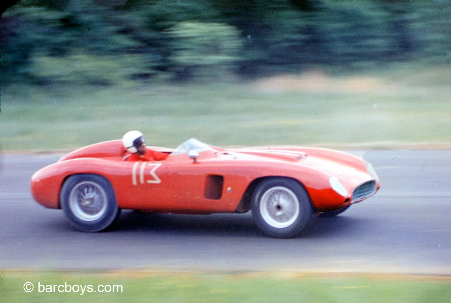  Jim Place drove this Ferrari 500TR many times from 1958 to 1960.  The car had quite a history by Carroll Shelby, Bill Helburn and Boris Said.  Rarely a top finisher, Place was a good journeyman racer who owned Auto Parts stores in IL. 