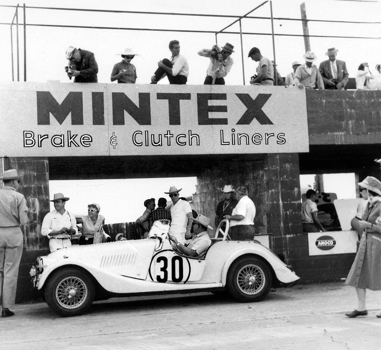  1960: It was still common to see a local dealership from somewhere in America race Sebring.  Jim Forno’s Continental Motors in Vestal, NY brought his whole crew to the race.  While they were a DNF the crew had a blast. 