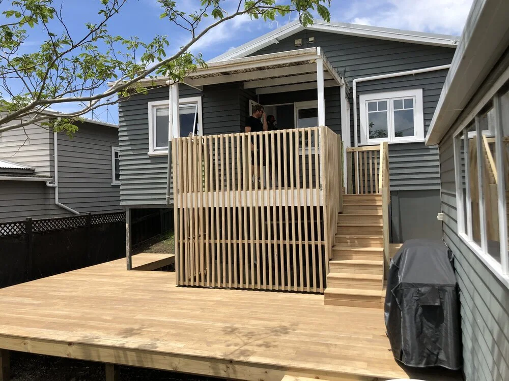 Auckland Landscape Architects Deck Build - Greenroom Projects. Mission Bay 2018