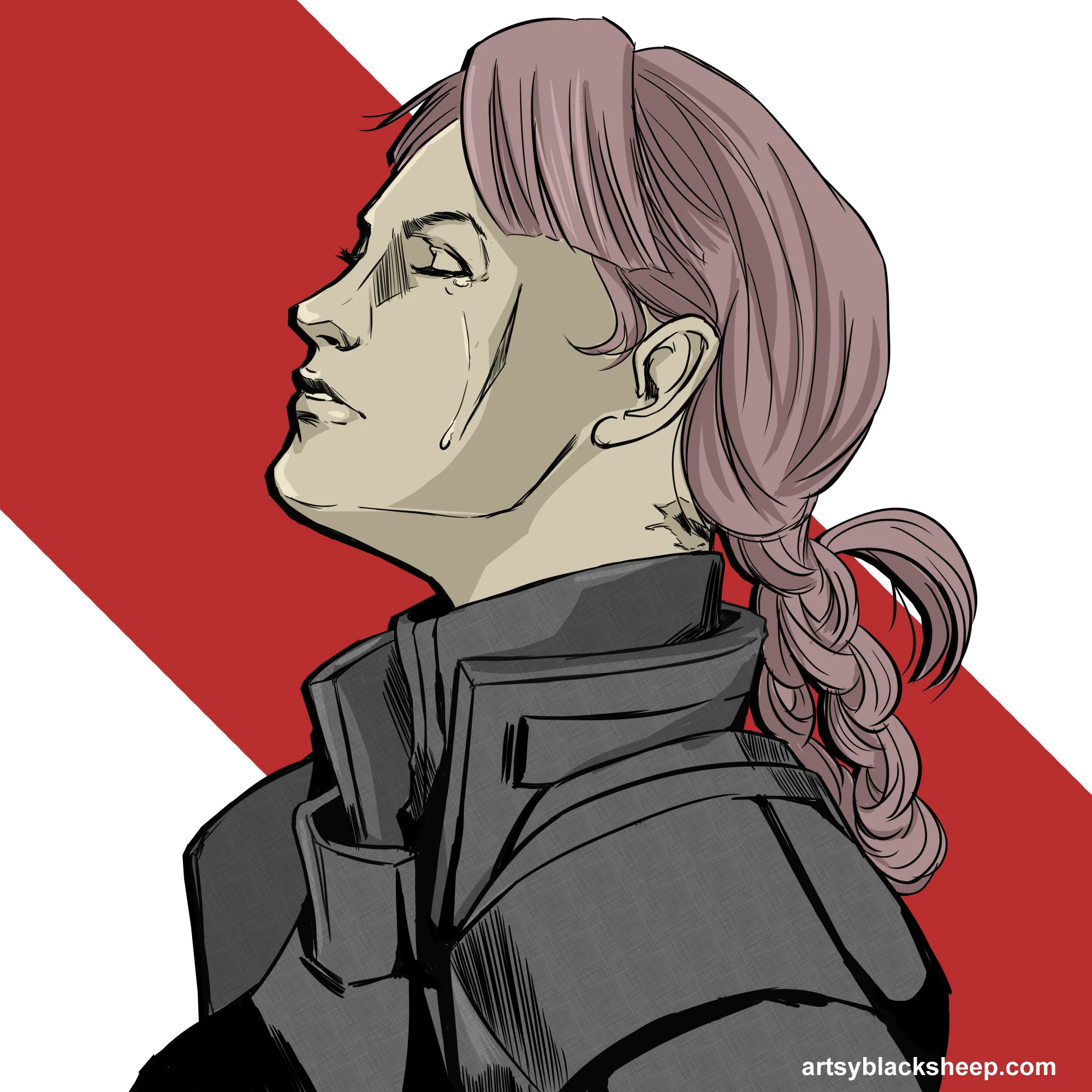 Commander Shepard - Mass Effect (kofi commission)
