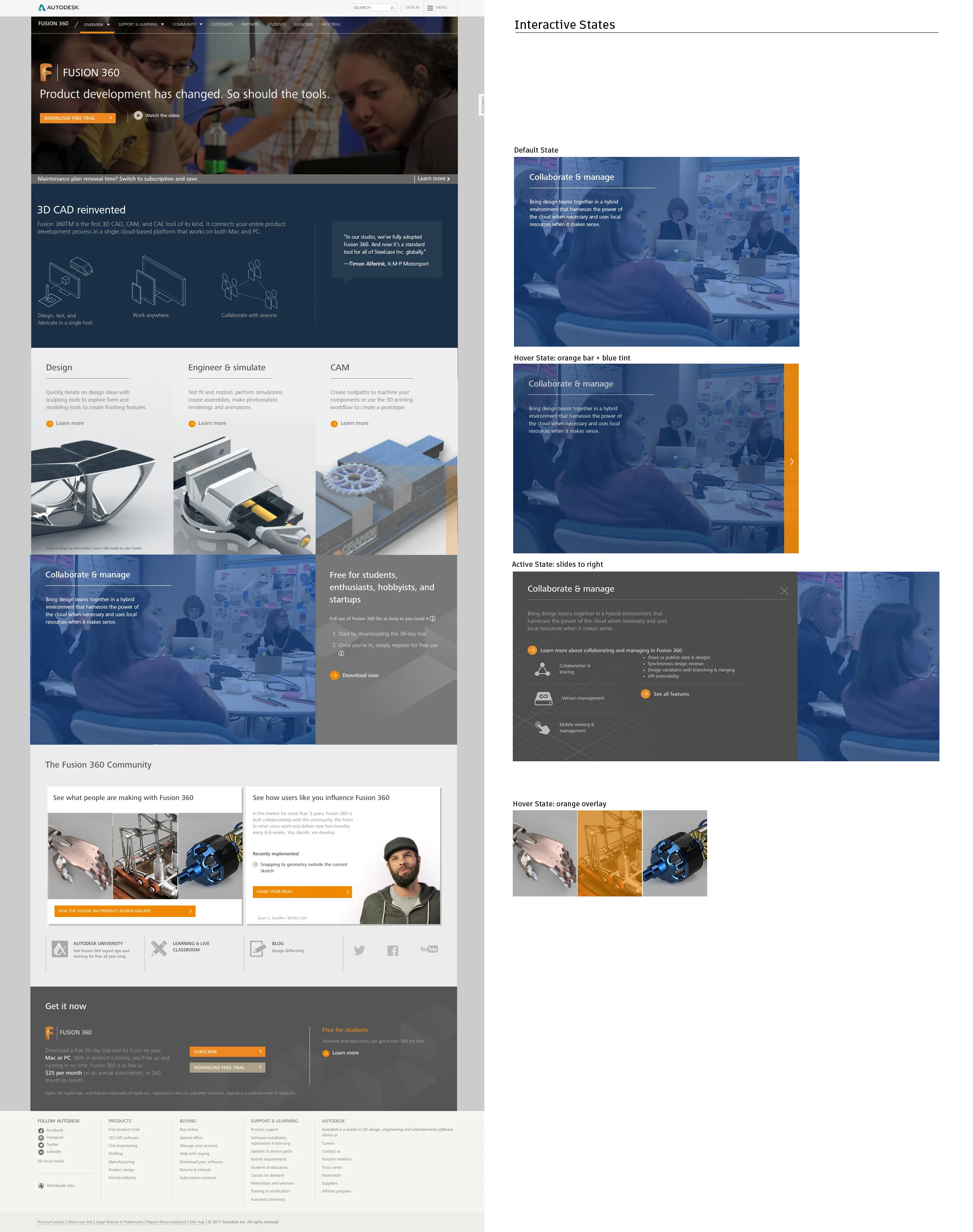 Sketch for new UX interaction design elements