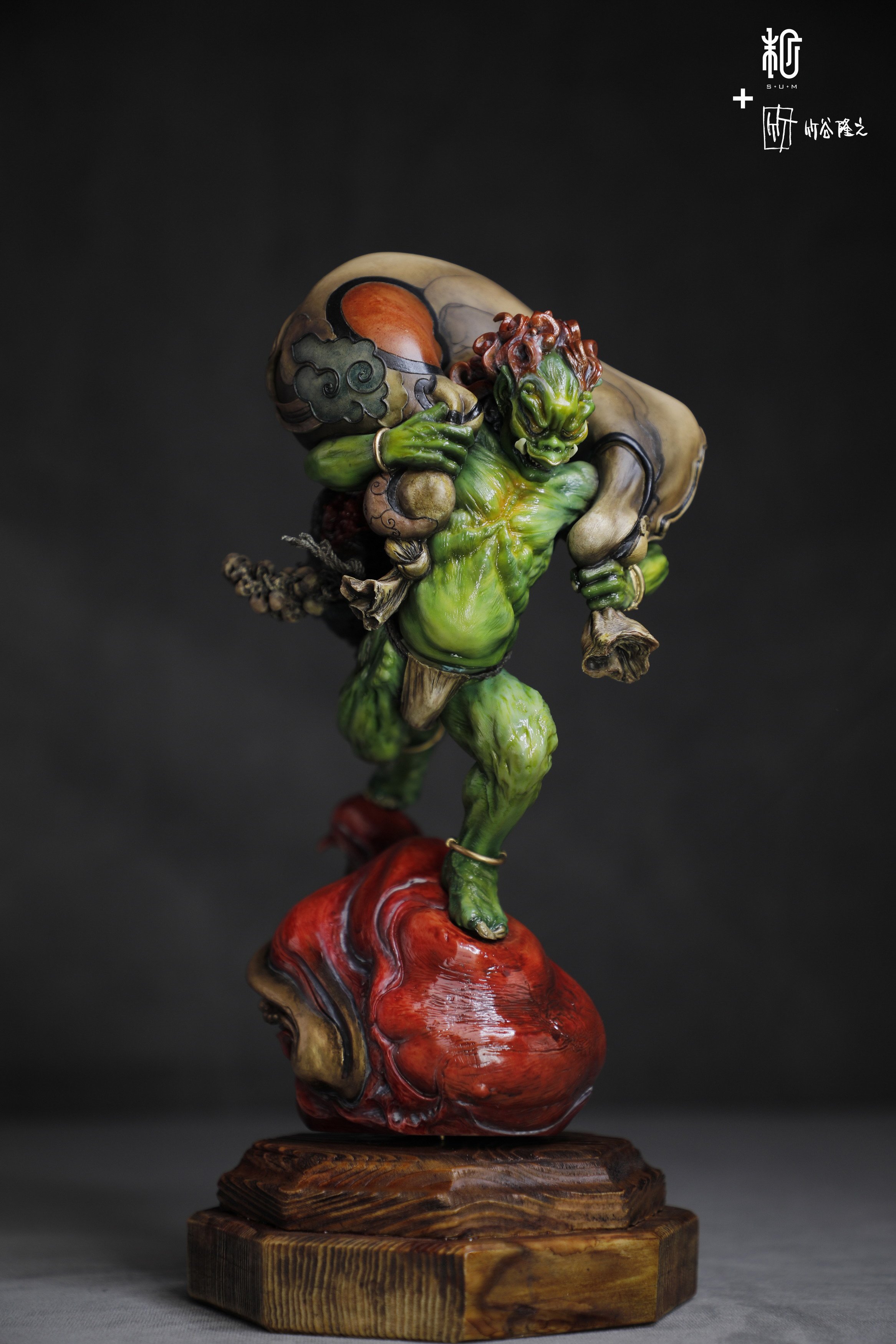 classic Fujin: the God of Wind resin statue art collectibles by