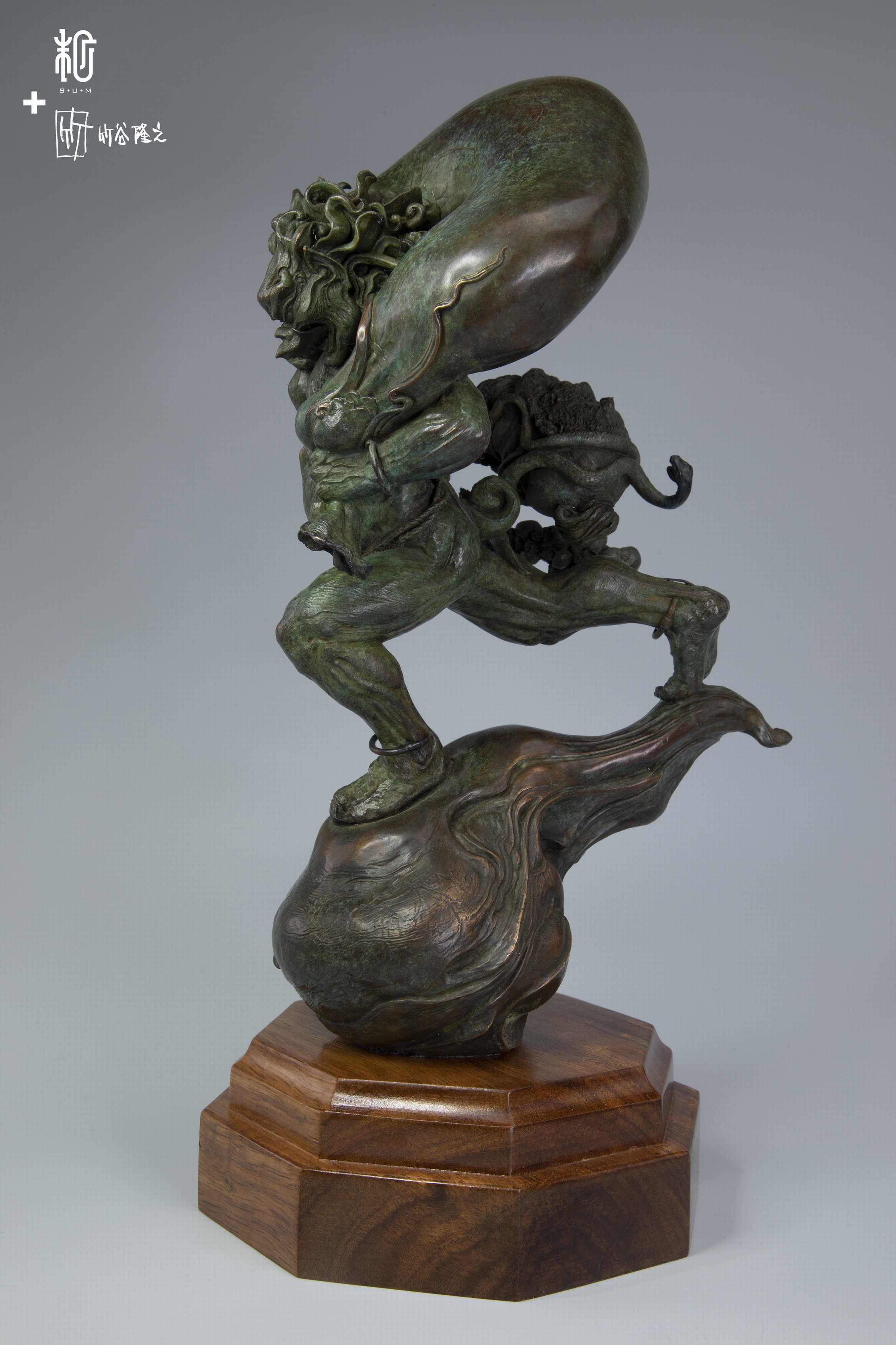 classic Fujin: the God of Wind resin statue art collectibles by
