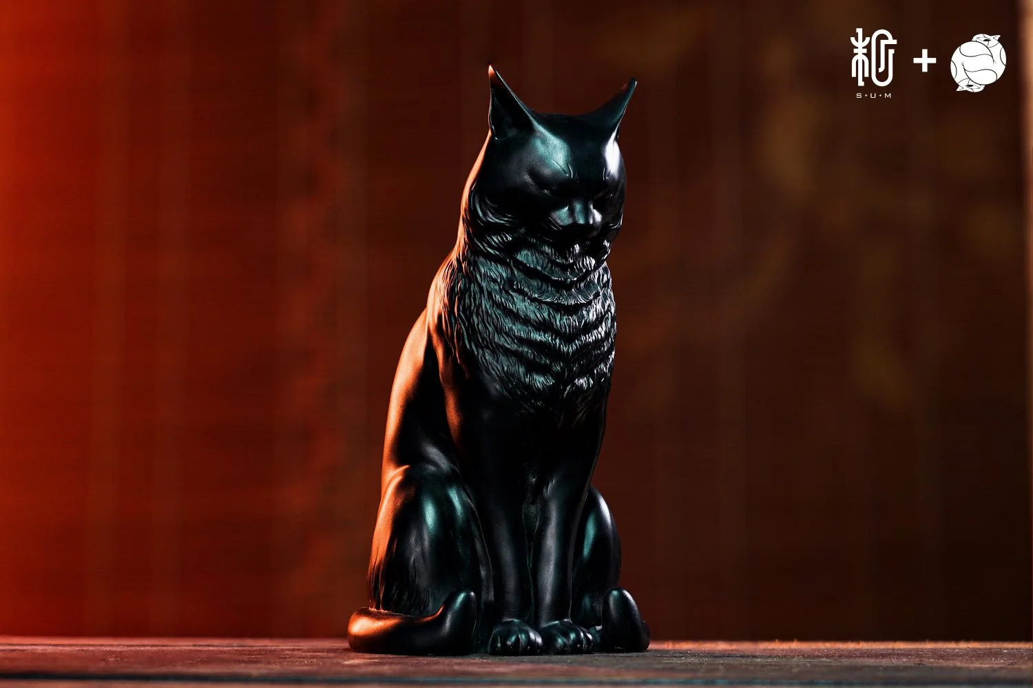cat demon resin collectibles art toy by Manas SUM — S+U+M