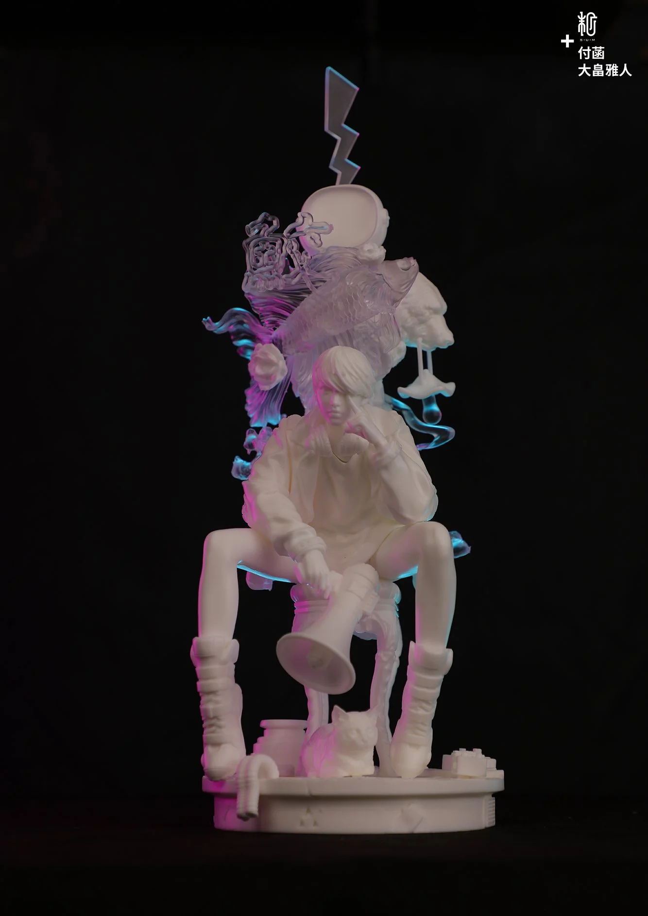 Girl Boss resin figure art collectibles toy by Masato Ohata Manas