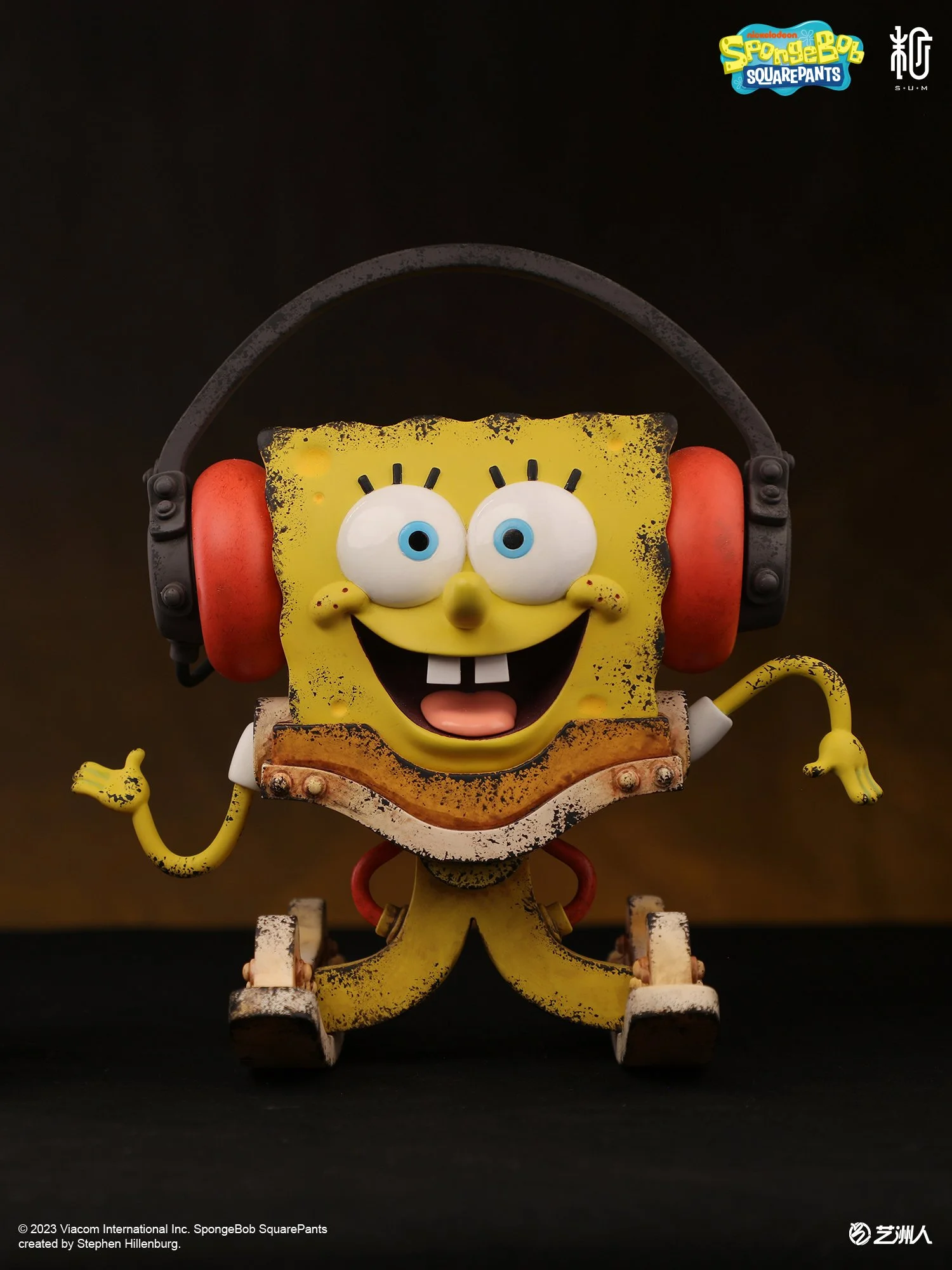 SpongeBob limited edition resin statue — S+U+M
