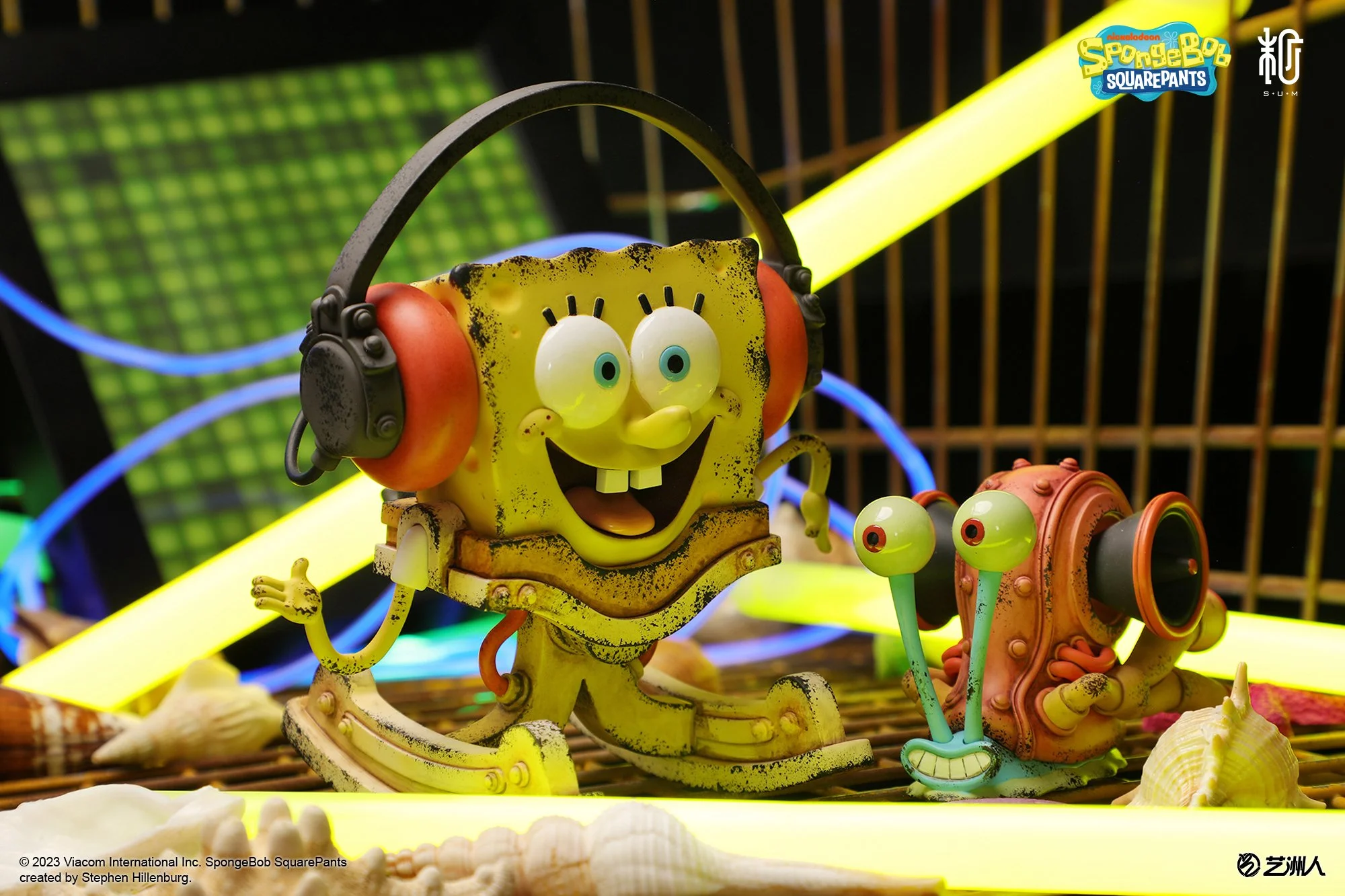 SpongeBob limited edition resin statue — S+U+M