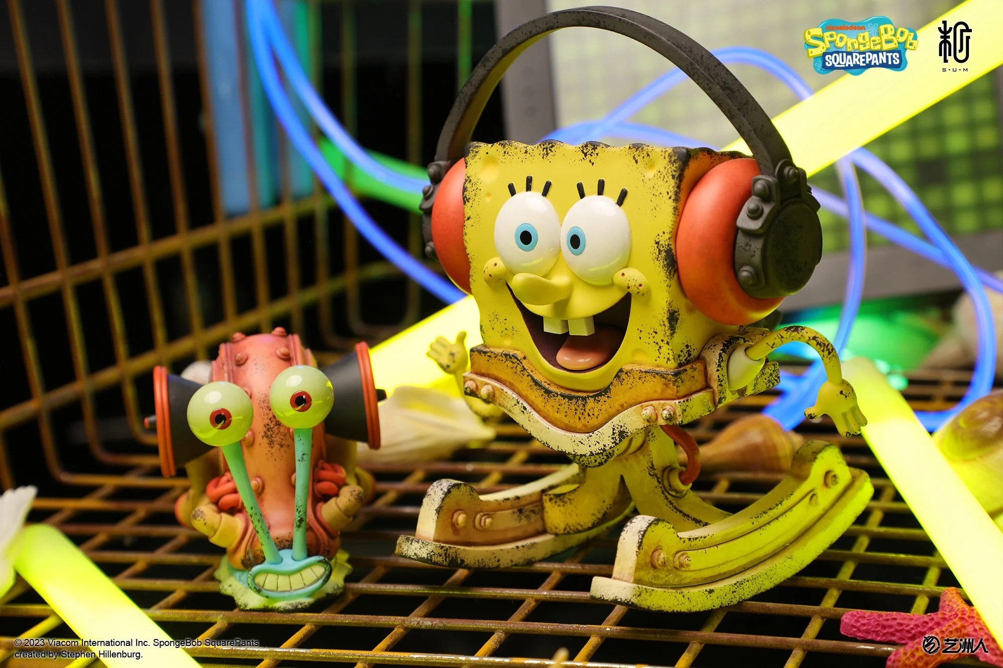 SpongeBob limited edition resin statue — S+U+M