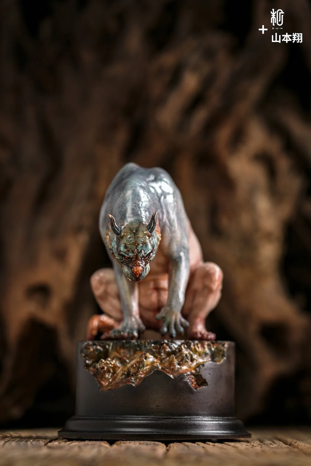 DAEMON山姥 Mountain demon resin statue by Sho Yamamoto x Manas — S+U+M