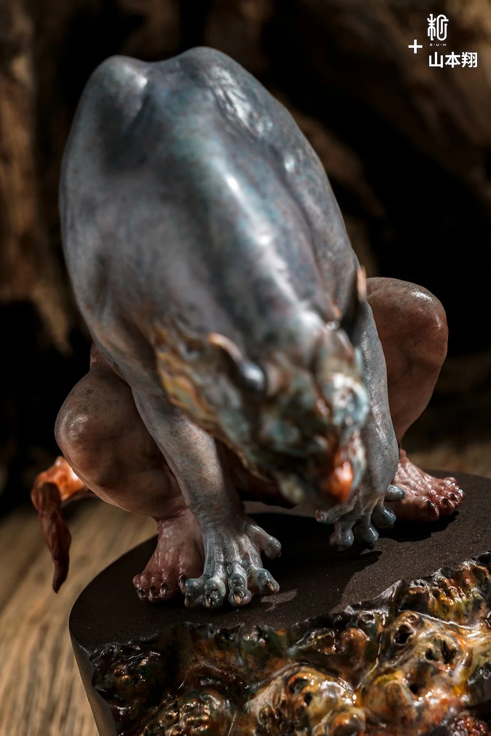 DAEMON山姥 Mountain demon resin statue by Sho Yamamoto x Manas — S+U+M