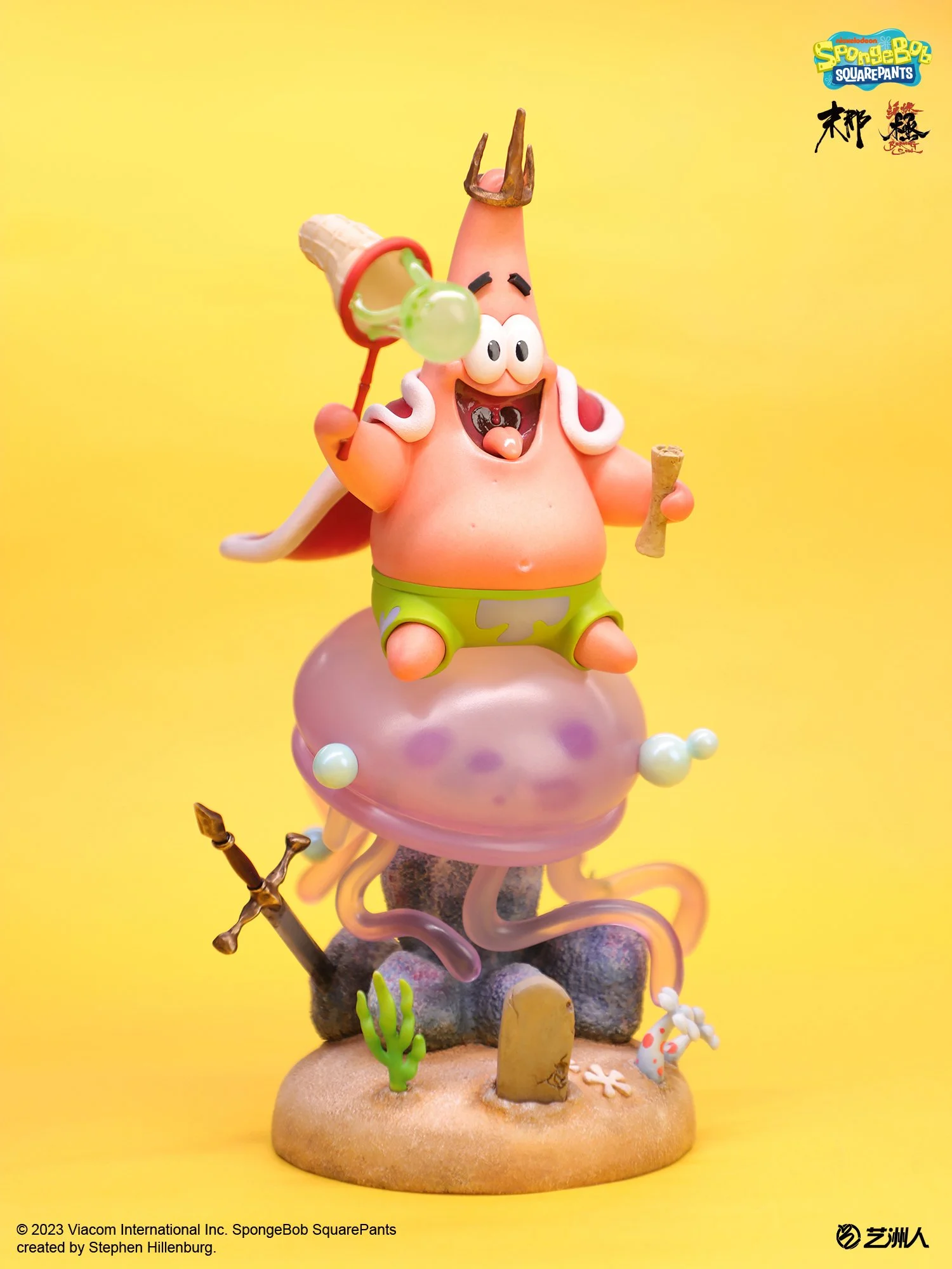 SpongeBob limited edition resin statue art collectibles toy by
