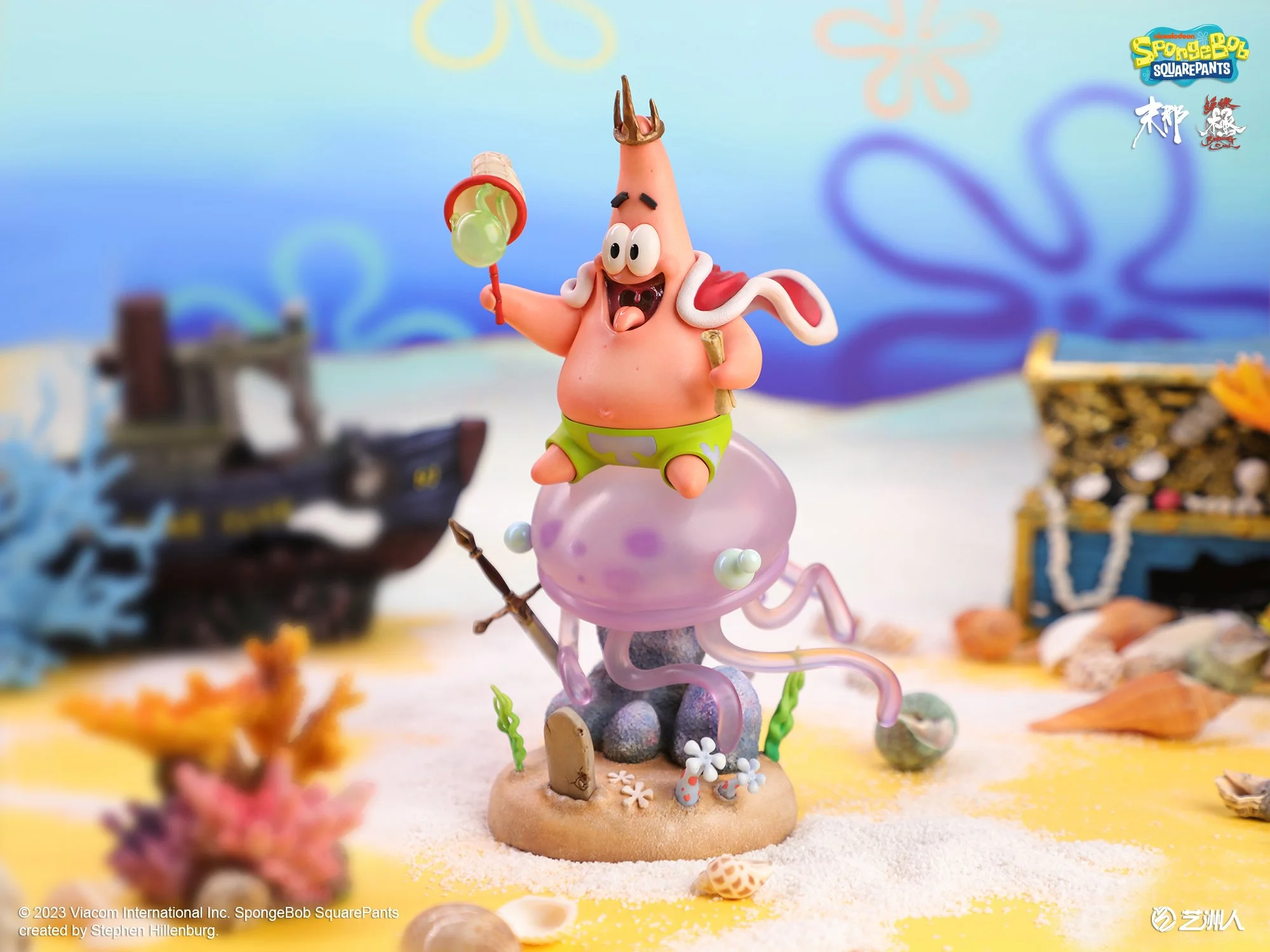 SpongeBob limited edition resin statue art collectibles toy by