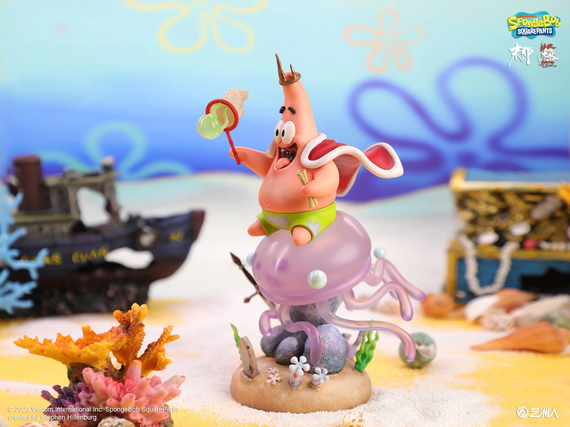 SpongeBob limited edition resin statue art collectibles toy by