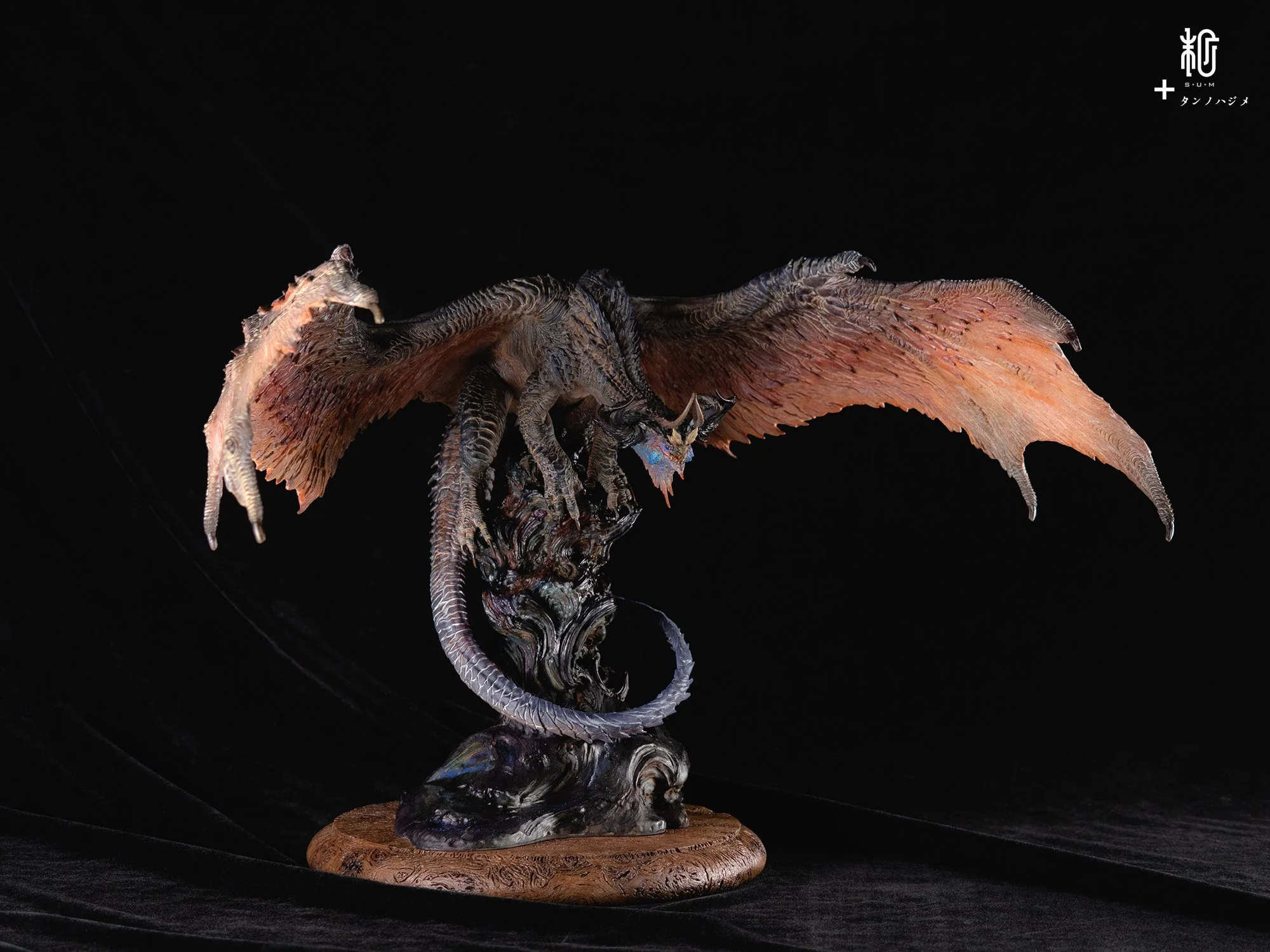 Dragon monster Limited Edition resin art collectibles toy by Tanno