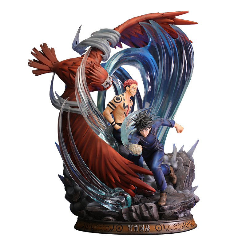 Jujutsu Kaisen Megumi Vs Ryomen Limited Edition Resin Art Collectibles 