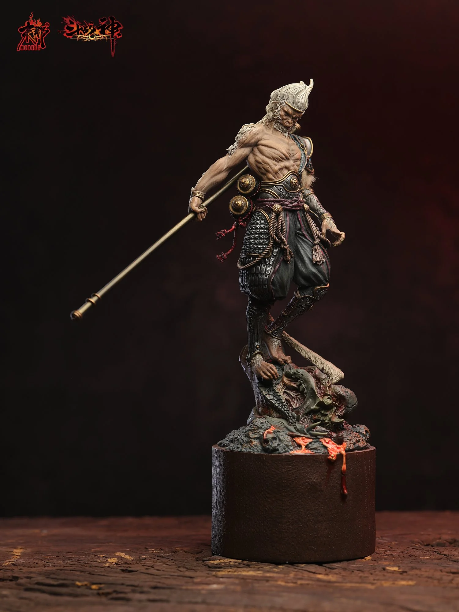 Monkey King Wu Kong battles with Dragon Demon — S+U+M