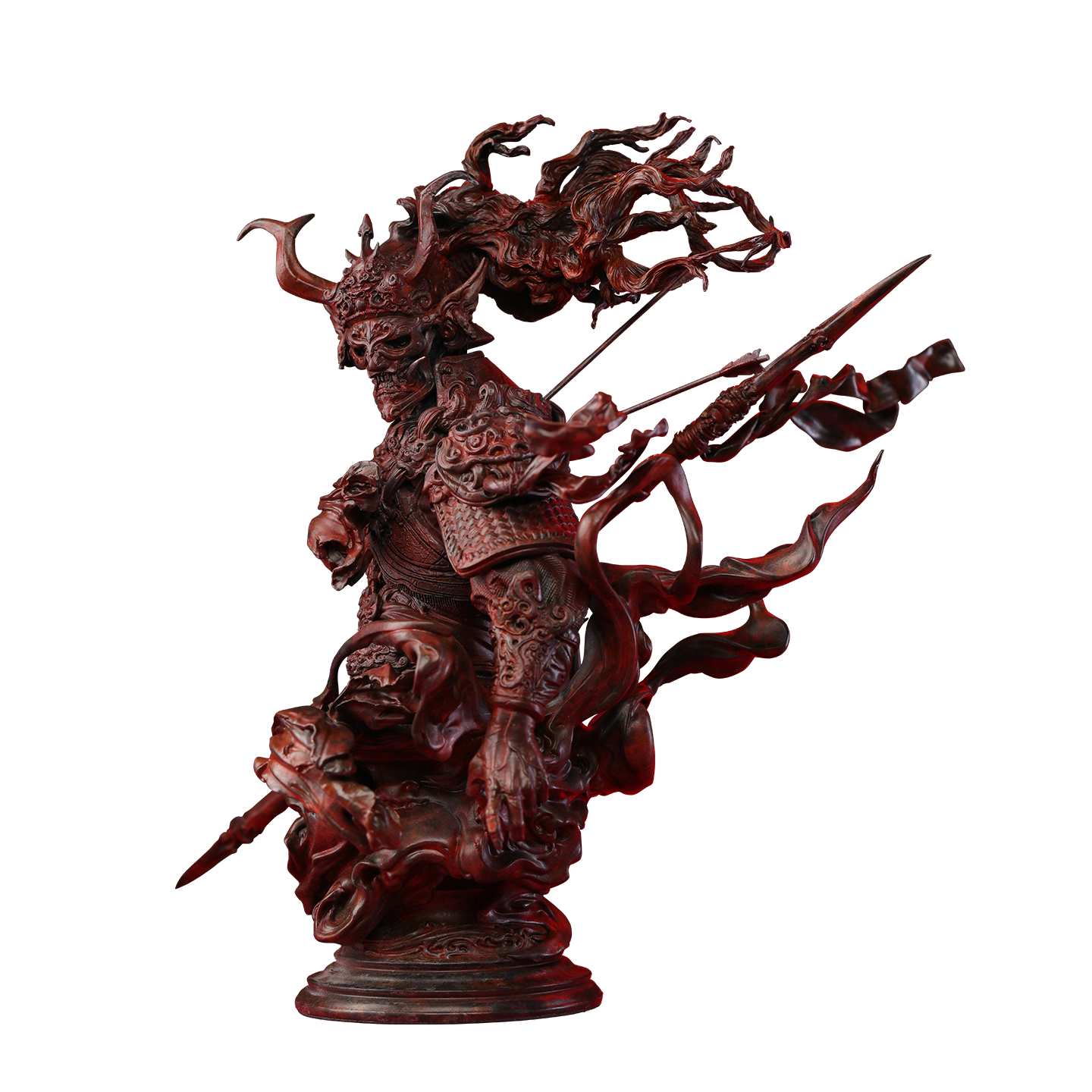 Wu Kong Myth Demon resin bronze statue Di Qing by Zhe Long Xu — S+U+M