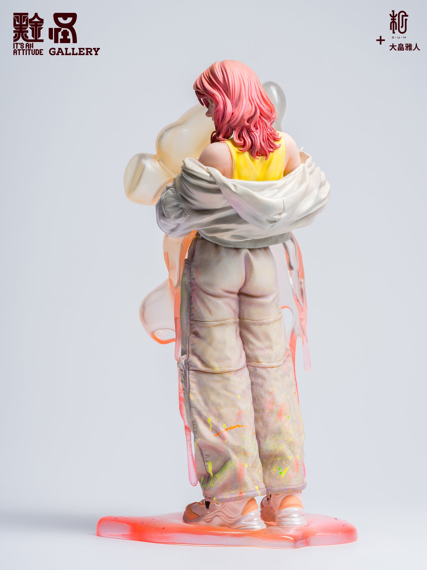 Limited Edition Pop Art Resin Figure by Masato Ohata x Manas S+U+M